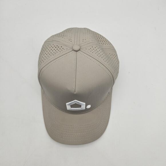 Vivint Hat Cap Snap Back Tan Perforated Limited Edition Super Rare Mens INFS - Picture 2 of 9
